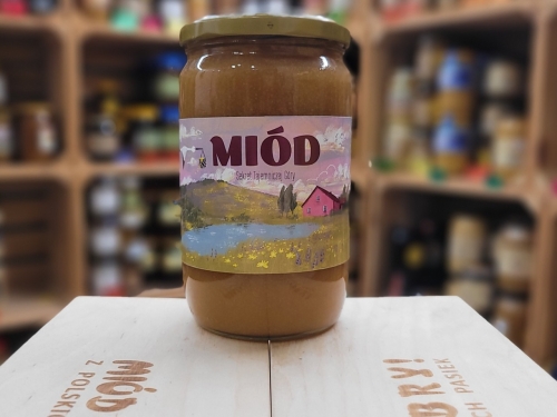 Miód ze spadzi liściastej 950g