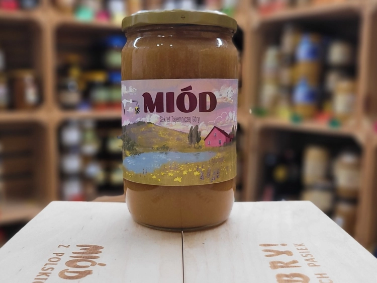 Miód ze spadzi liściastej 950g