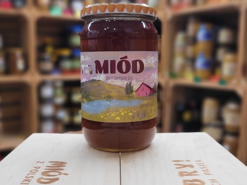 Miód ze spadzi liściastej 950g