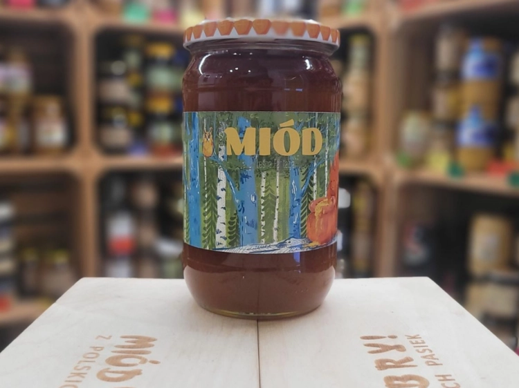 Miód ze spadzi liściastej 950g