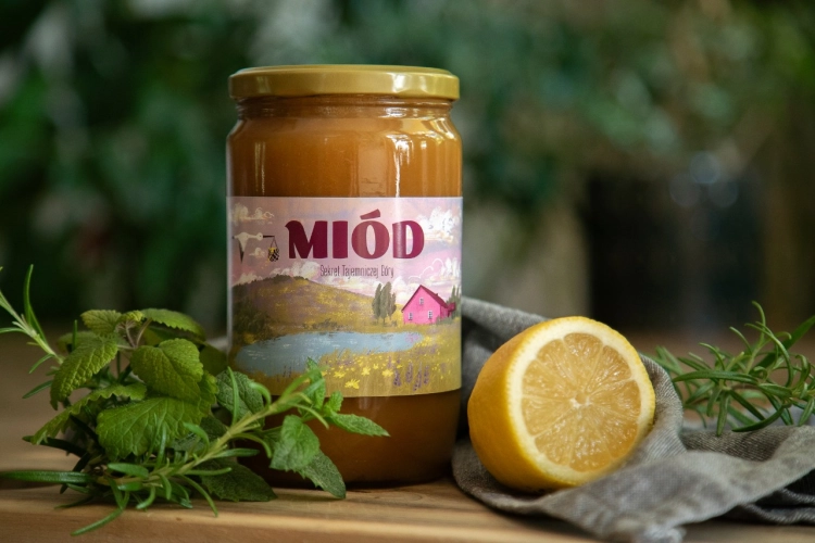 Miód Nektarowo-Spadziowy z Warmii 950g