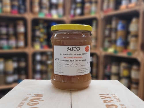 Miód Wielokwiatowy Wiosenny 2026 rocznik 650g