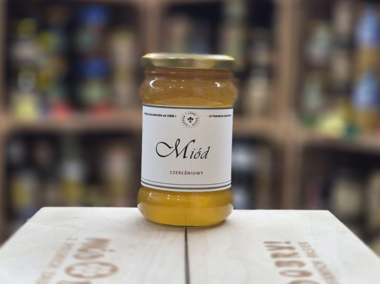 Miód z nektaru dzikich czereśni 400g