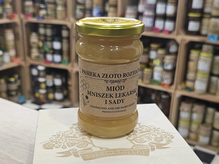 Miód Mniszkowy z Roztocza 400g