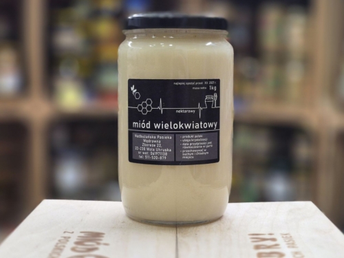 Miód Wielokwiatowy z Lubelszczyzny 1000g