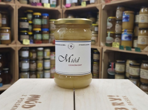Miód z nektaru dzikich czereśni 400g
