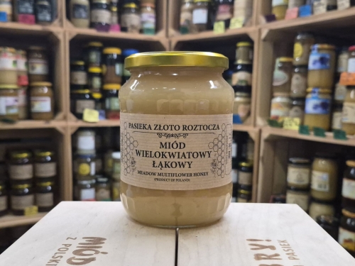 Miód Wielokwiatowy łąkowy 1000g