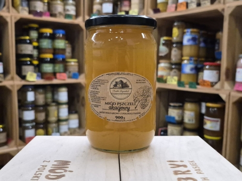 Miód Akacjowy Drahimski 900g
