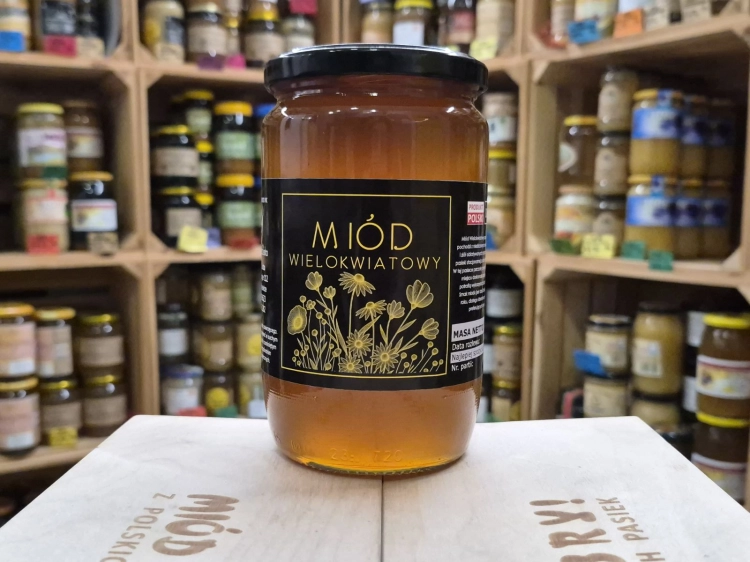 Miód lipcowy z Wyżyny Lubelskiej 980g 