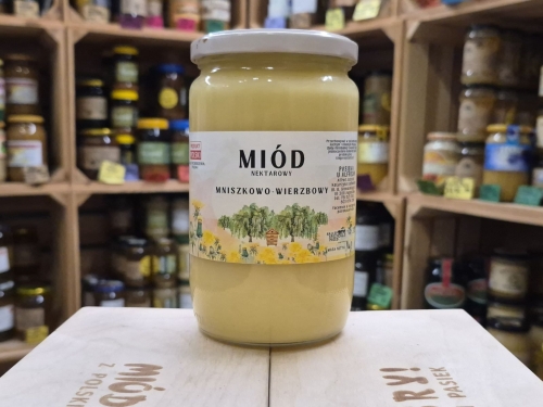 Miód mniszkowo-wierzbowy 1000g