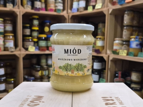 Miód mniszkowo-wierzbowy 650g