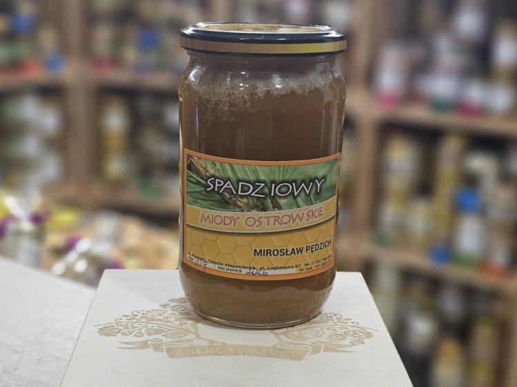 Miód ze spadzi iglastej i liściastej 1000g