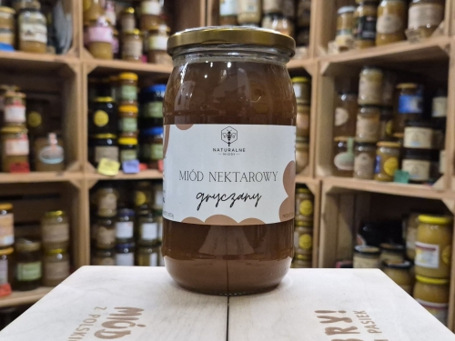 Miód Gryczany z Wielkopolski 1050g rocznik 2026