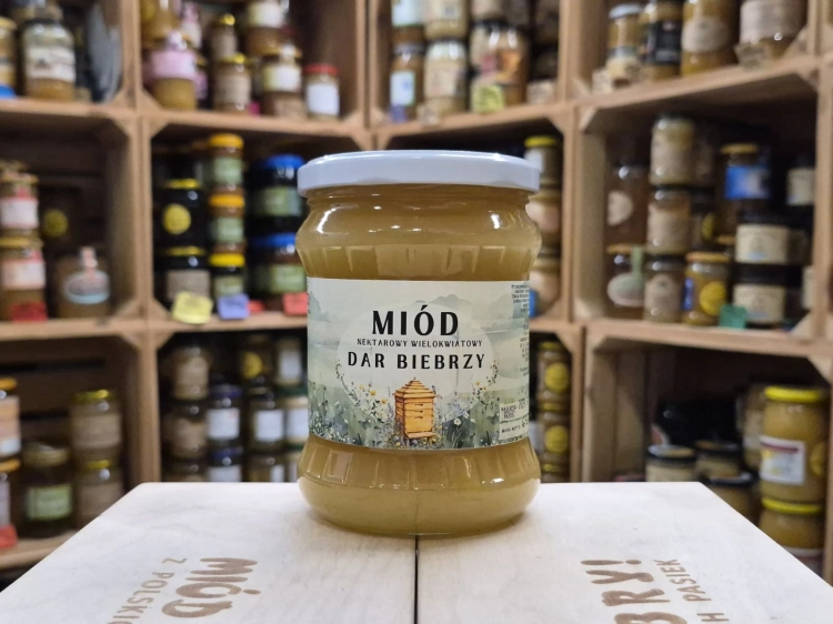 Miód Dar Biebrzy 650g