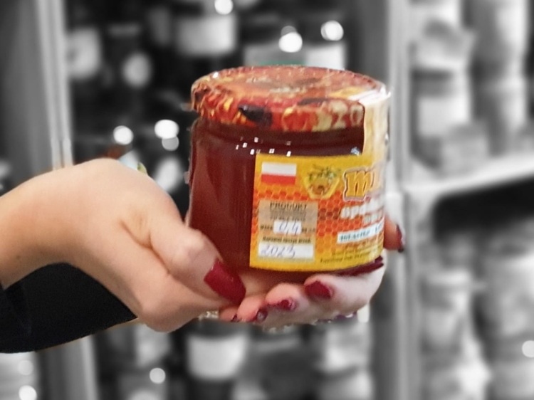 Miód Leśny z sosnowych lasów kurpiowskich 400g.jpg