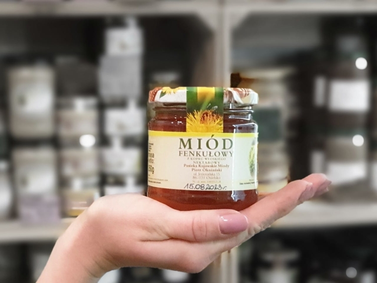 Miód z nektaru kopru włoskiego 250g.jpg