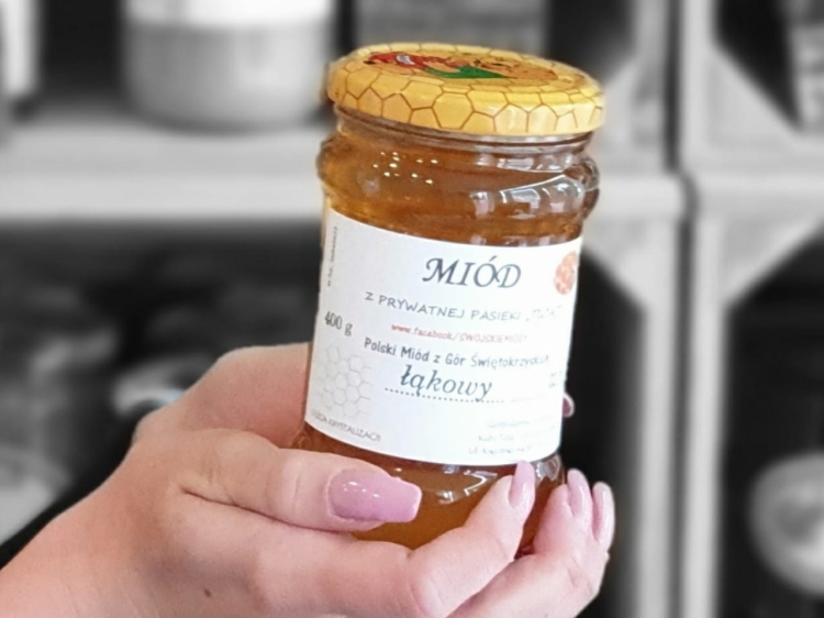 Miód z łąk pod Bodzentyniem 400g płynny.jpg