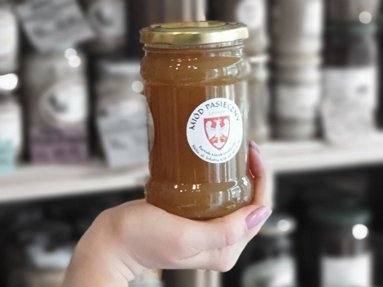 Miód leśno-lipowy z Gór Świętokrzyskich 400g