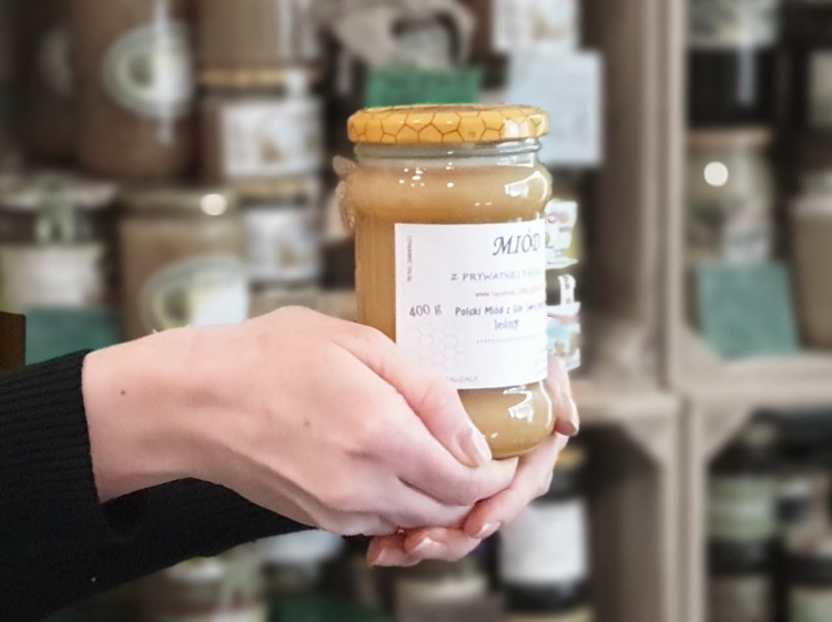 Miód Leśny z Gór Świętokrzyskich 400g skrystalizowany