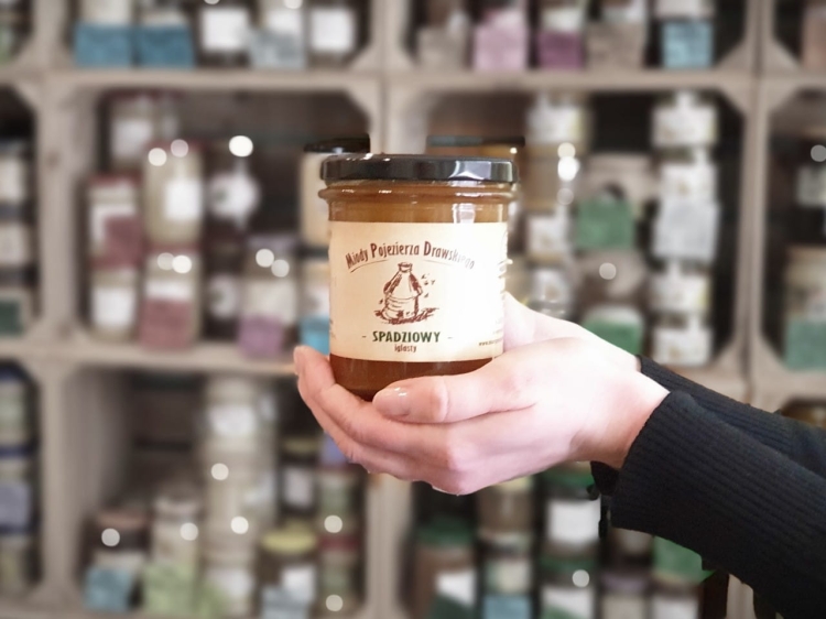 Miód ze spadzi iglastej 400g skrystalizowany