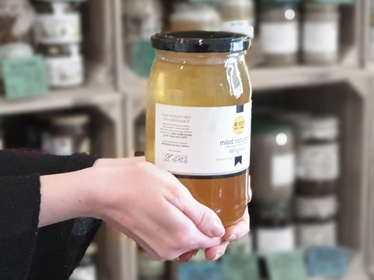 Miód Akacjowy z Wielkopolski 1050g płynny