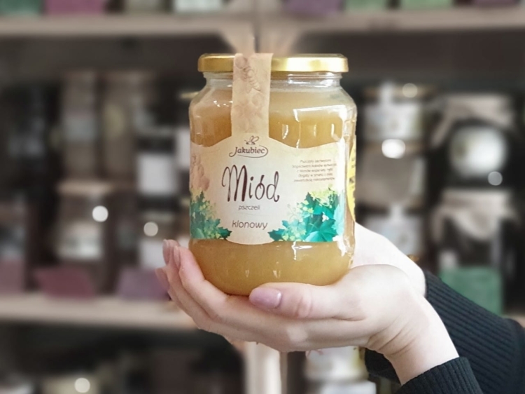 Miód klonowy z okolic Kotliny Kłodzkiej 900g.jpg