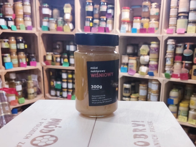 Hiszpański miód wiśniowy 300g