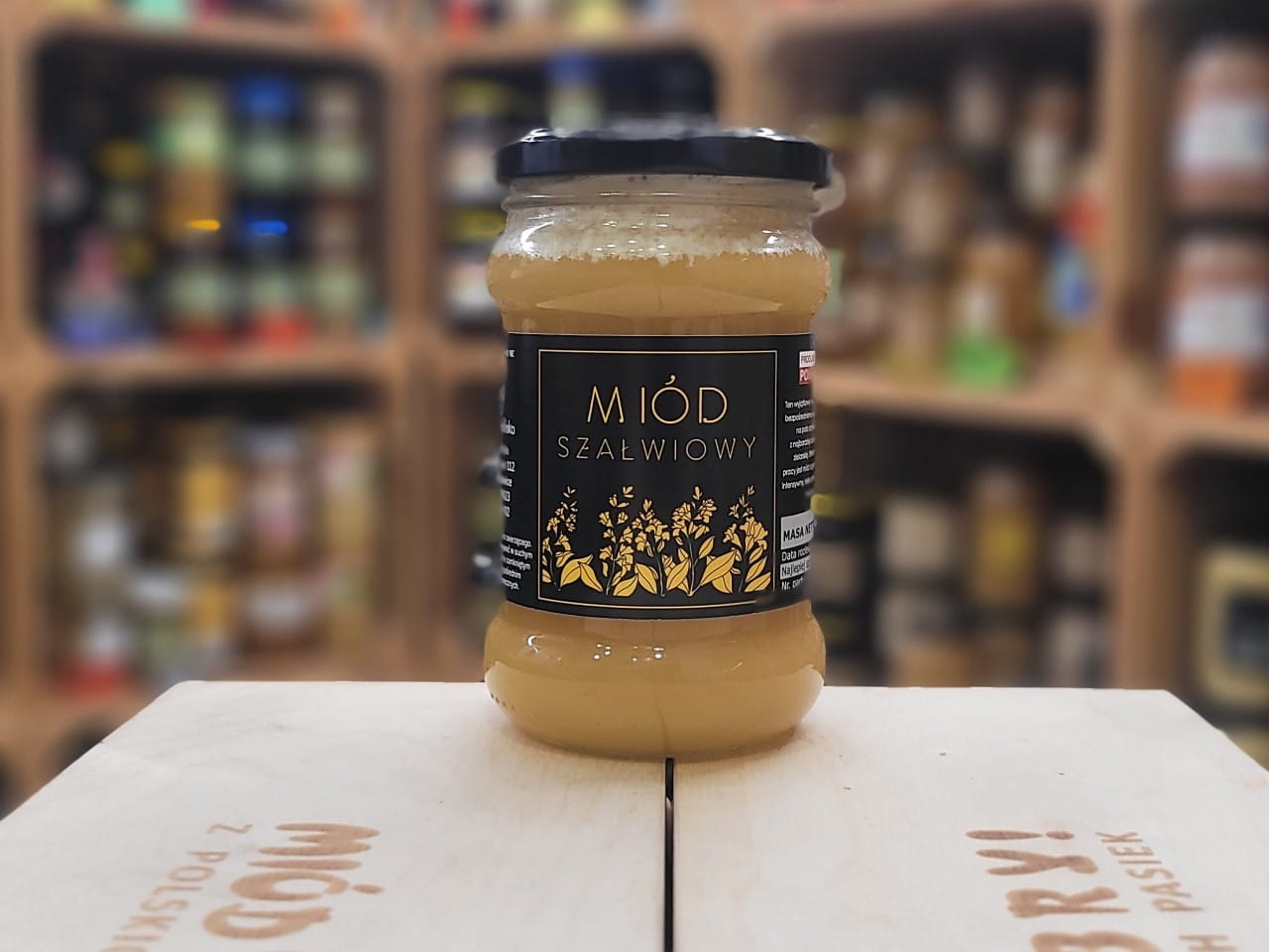 Miód z nektaru szałwii 400g